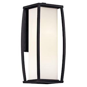 Bowen - 2 light Outdoor Wall Lantern - with Transitional inspirations - 18 inches tall by 7.25 inches wide - 1231712