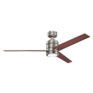 Hendreladus - Ceiling Fan Motor Only - with Contemporary inspirations - 15.25 inches tall by 7.5 inches wide