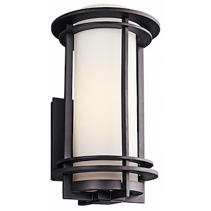 Pacific Edge - 1 light Outdoor Wall Mount - with Contemporary inspirations - 16.5 inches tall by 9.5 inches wide - 1231713