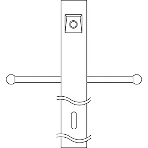 Accessory - Post with External Photoeye ladder