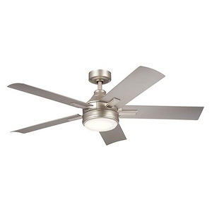 Grasmere Glen - 5 Blade Ceiling Fan with Light Kit In Traditional Style-14 Inches Tall and 52 Inches Wide - 1309766
