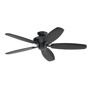 Camp Bottom - 5 Blade Ceiling Fan In Modern Style-13.5 Inches Tall and 52 Inches Wide