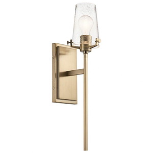 Heol Elfed - 1 Light Wall Sconce In Vintage Industrial Style-22.25 Inches Tall and 5 Inches Wide - 1280695