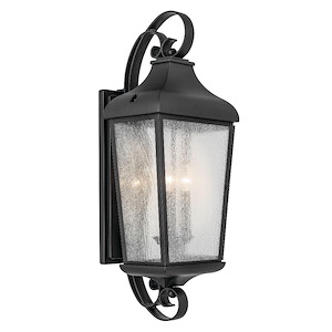 Gleneagles Grove - 3 Light Outdoor Wall Mount In Traditional Style-31 Inches Tall and 12 Inches Wide