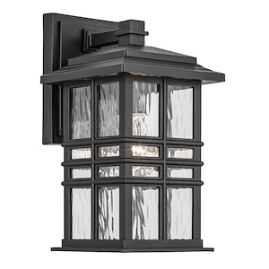 Crossley Ridgeway - 1 Light Outdoor Wall Mount In Coastal Style-12 Inches Tall and 6.5 Inches Wide