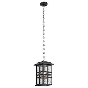 Crossley Ridgeway - 1 Light Outdoor Pendant In Coastal Style-18 Inches Tall and 9.5 Inches Wide - 1332830