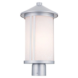 Ainsdale Manor - 1 Light Outdoor Post Lantern In Industrial Style-17.25 Inches Tall - 1280583