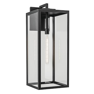 Knox Quadrant - 1 Light X-Large Outdoor Wall Mount In Traditional Style-30 Inches Tall and 12 Inches Wide