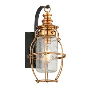 Lowfield Garden - 1 Light Outdoor Wall Lantern - 7.5 Inches Wide by 15.5 Inches High - 1232216