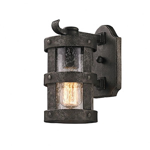 Ashbourne Strand - 1 Light Outdoor Wall Lantern - 5.13 Inches Wide by 9.5 Inches High