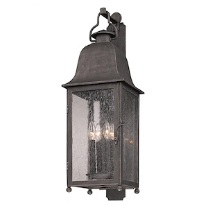 Bradford Drove - 4 Light Outdoor Wall Lantern - 10 Inches Wide by 31.5 Inches High