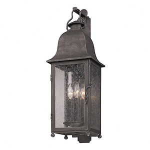 Bradford Drove - 3 Light Outdoor Wall Lantern - 8 Inches Wide by 25 Inches High