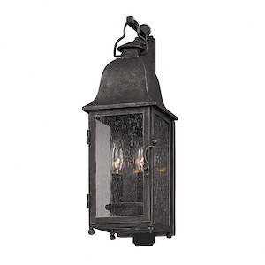 Bradford Drove - 2 Light Outdoor Wall Lantern - 6 Inches Wide by 18.75 Inches High