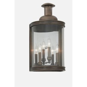 Abingdon Side - 3 Light Large Wall Sconce - 10 Inches Wide by 20.25 Inches High