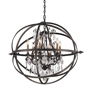 Ingleby Dell - Six Light Extra Large Chandelier - 1232225
