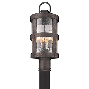Ashbourne Strand - Three Light Outdoor Post Lantern - 1232179
