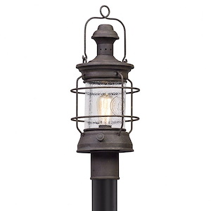 Bigdale Drive - 1 Light Outdoor Medium Post Lantern - 8 Inches Wide by 21 Inches High