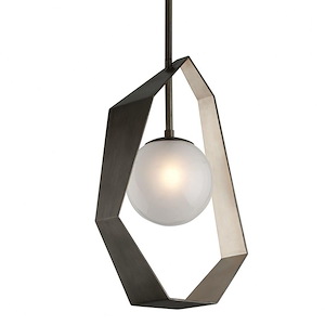 Fieldfare Close - 12W 1 LED Medium Pendant - 9.25 Inches Wide by 34.75 Inches High - 1231926