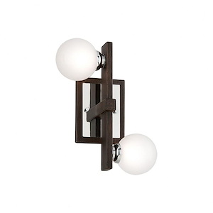 Rosedale Glen - 2 Light Wall Sconce - 9.5 Inches Wide by 12 Inches High - 1232210