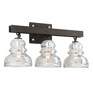 Eden Fairway - 3 Light Bathroom Light Fixture - 20.5 Inches Wide by 10 Inches High - 1232368