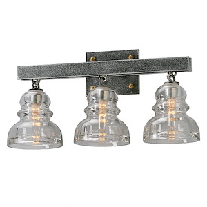 Eden Fairway - 3 Light Bathroom Light Fixture - 20.5 Inches Wide by 10 Inches High - 1232256