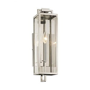 Brewery Loan - 1 Light Outdoor Wall Mount - 4.75 Inches Wide by 16.5 Inches High