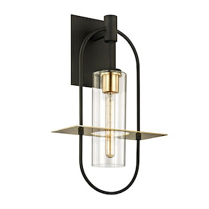 Sherwood Broadway - 1 Light Outdoor Wall Mount - 12.5 Inches Wide by 22 Inches High - 1231943