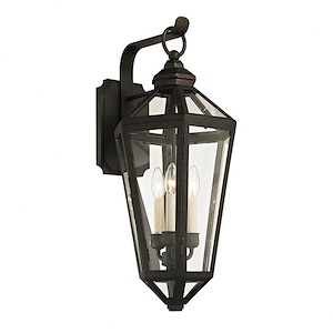Ashdale Top - Three Light Outdoor Wall Mount - 1232771