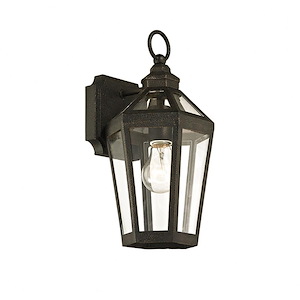 Ashdale Top - 1 Light Outdoor Wall Mount - 7 Inches Wide by 13.5 Inches High - 1232330