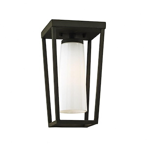 Welland Top - 1 Light Outdoor Semi - Flush Mount - 6 Inches Wide by 11 Inches High