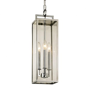 Brewery Loan - 3 Light Outdoor Pendant - 6 Inches Wide by 21.25 Inches High
