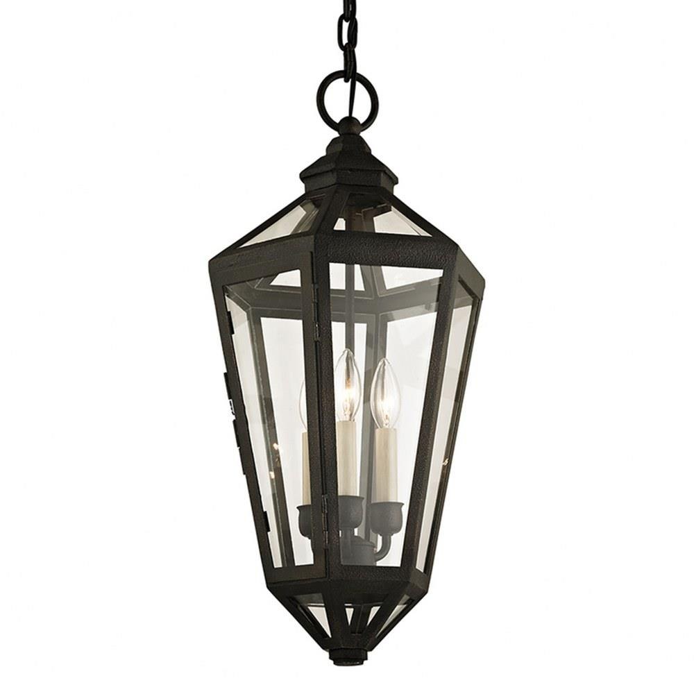Bailey Street Home 154-BEL-2815648 Ashdale Top - 3 Light Outdoor Pendant - 11.5 Inches Wide by 25.25 Inches High