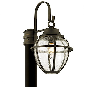 Springbank Drive - 1 Light Outdoor Post Lantern - 10 Inches Wide by 18.25 Inches High - 1232589