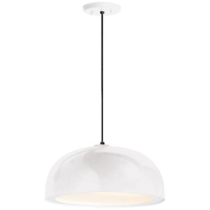 Normandy Buildings - 1 Light Pendant - 14 Inches Wide by 5.88 Inches High - 1232597