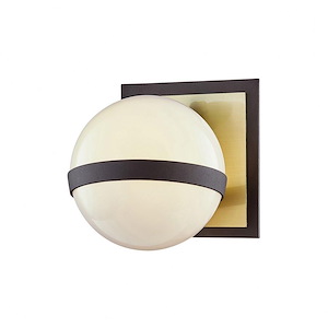 Heywood Mews - 1 Light Vanity Light in Modern Style - 5.25 Inches Wide by 5.5 Inches High - 1232467