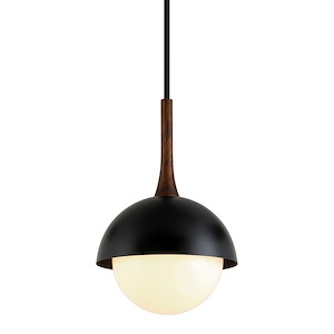 Queeness Road - 1 Light Pendant in Modern Style - 15 Inches Wide by 24.75 Inches High - 1232293