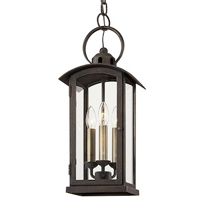 Wheatfield Boulevard - 3 Light Hanger Pendant in Transitional Style - 8.5 Inches Wide by 20 Inches High - 1232295