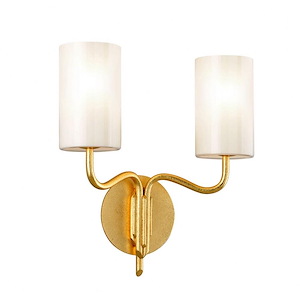 South View Pleasant - 2 Light Vanity Light in Contemporary Style - 14 Inches Wide by 15 Inches High - 1232415