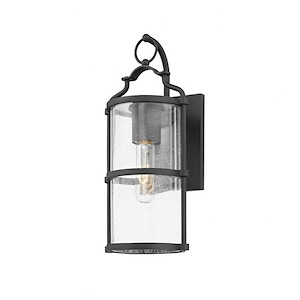 Buxton Coppice - 1 Light Small Outdoor Wall Sconce - 14 Inches Tall and 6.25 Inches Wide - 1232439