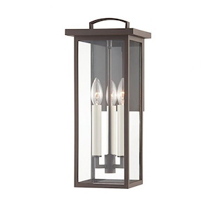 Whale Avenue - 3 Light Medium Outdoor Wall Sconce - 18 Inches Tall and 7.5 Inches Wide - 1232748