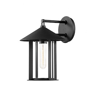 Canada North - 1 Light Outdoor Wall Sconce - 12.5 Inches Tall and 9 Inches Wide