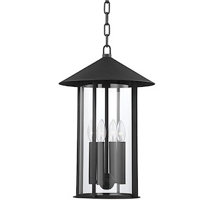 Canada North - 4 Light Outdoor Hanging Lantern - 20 Inches Tall and 13 Inches Wide