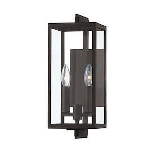 Cooper Knoll - 2 Light Outdoor Wall Sconce - 16 Inches Tall and 6.25 Inches Wide