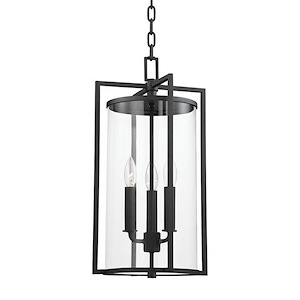 Walpole Orchard - 3 Light Outdoor Hanging Lantern - 20.25 Inches Tall and 11 Inches Wide - 1232706