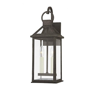 Widow Fen Lane - 2 Light Wall Sconce - 18.75 Inches Tall and 6.75 Inches Wide