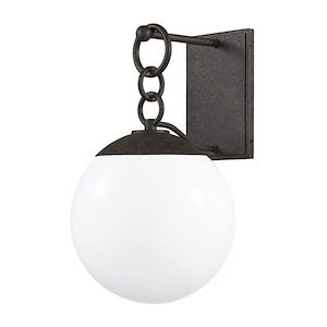 Caroline Ground - 1 Light Large Outdoor Wall Sconce - 16.5 Inches Tall and 10 Inches Wide