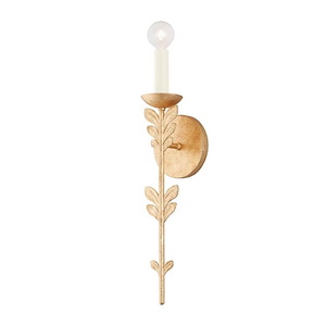 Dunbar Place - 1 Light Wall Sconce In Whimsical Style-19.5 Inches Tall and 4.75 Inches Wide - 1280654