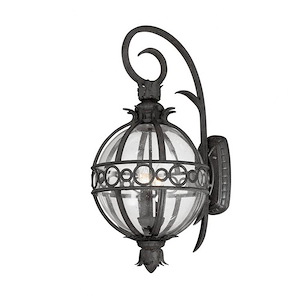 Key West - 3 Light Outdoor Wall Lantern-28.25 Inches Tall and 13.75 Inches Wide