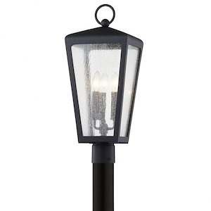Monarch Buildings-3 Light Post Mount in Transitional Style-9 Inches Wide by 22.5 Inches High - 1280972