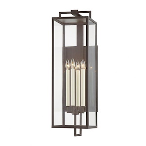 Brewery Loan - 4 Light Wall Sconce-34 Inches Tall and 10 Inches Wide - 1280660
